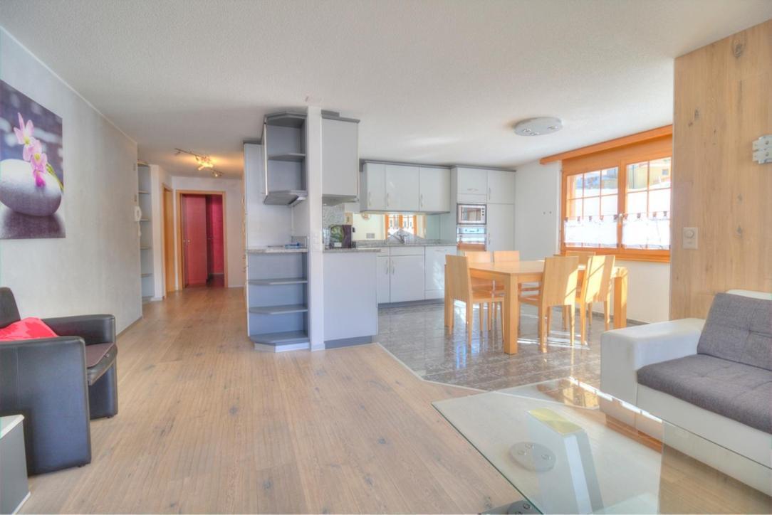 Aramis 1 Appartement Leukerbad Buitenkant foto
