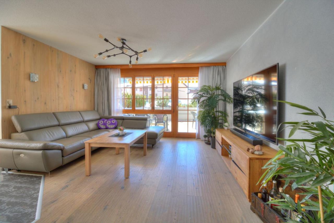 Aramis 1 Appartement Leukerbad Buitenkant foto
