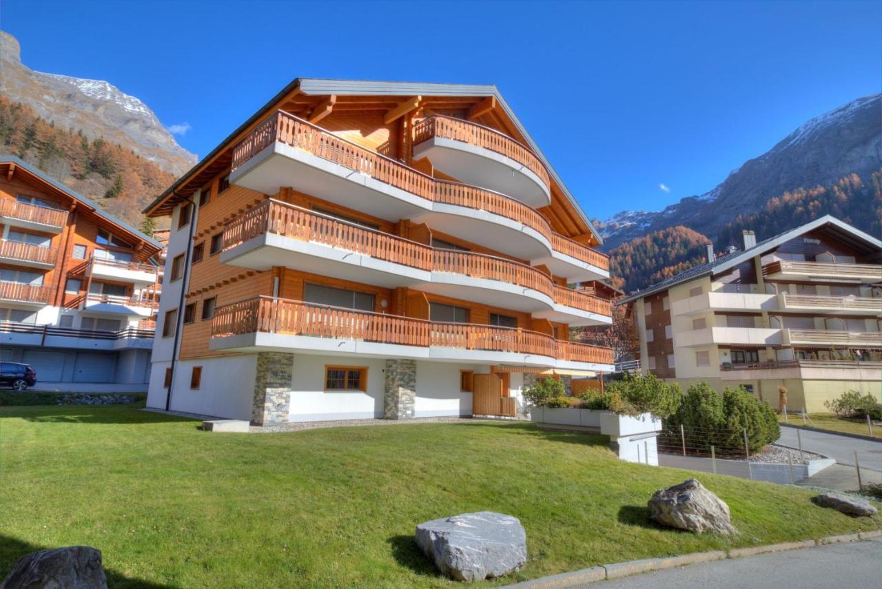 Aramis 1 Appartement Leukerbad Buitenkant foto